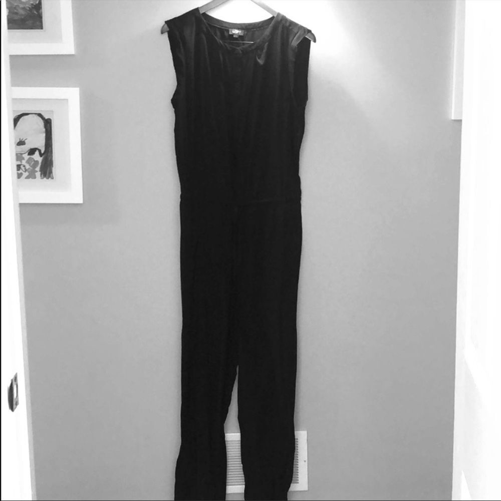 Loft romper dark navy almost black